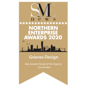 SME News best graphic designer award 2020 Grieves Design