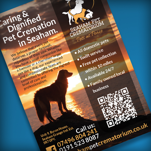 Flyer design Seaham